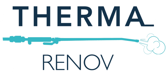 ThermaRenov • Le nettoyage écologique à la vapeur • Logo couleur